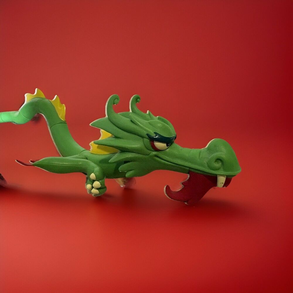 WARNER BROTHERS XIaolin Showdown Deluxe Dojo Dragon Figure!